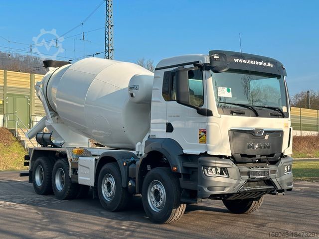 משאית מערבל בטון MAN TGS 37.480 8x4 EuromixMTP EM 10 L