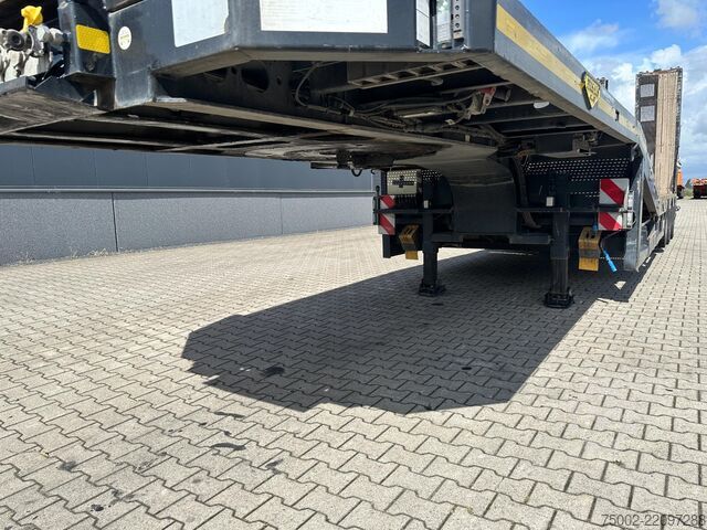 Bộ tải bán thấp Broshuis 3ABSD Lowloader 3-axle / GVW: 59.000kg / Neck: ...