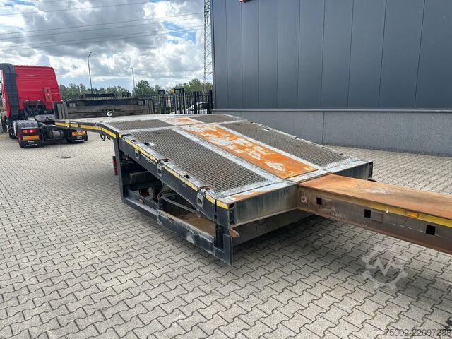 Bộ tải bán thấp Broshuis 3ABSD Lowloader 3-axle / GVW: 59.000kg / Neck: ...