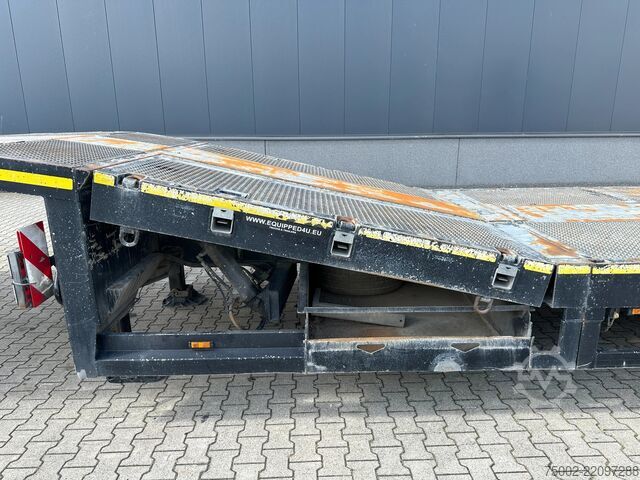 Bộ tải bán thấp Broshuis 3ABSD Lowloader 3-axle / GVW: 59.000kg / Neck: ...