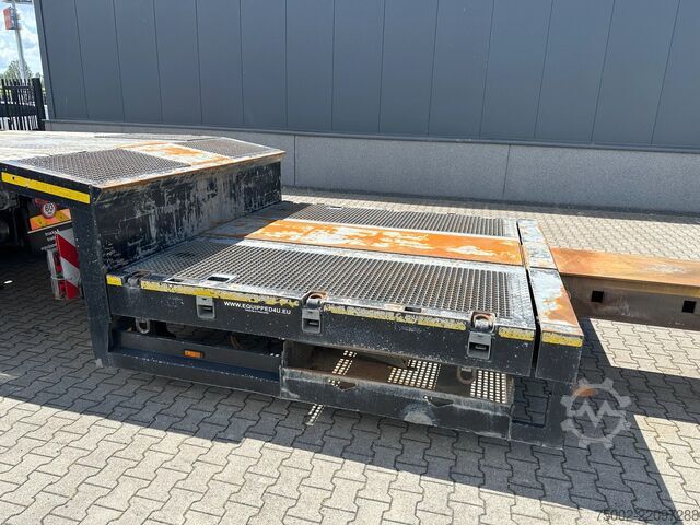 Bộ tải bán thấp Broshuis 3ABSD Lowloader 3-axle / GVW: 59.000kg / Neck: ...
