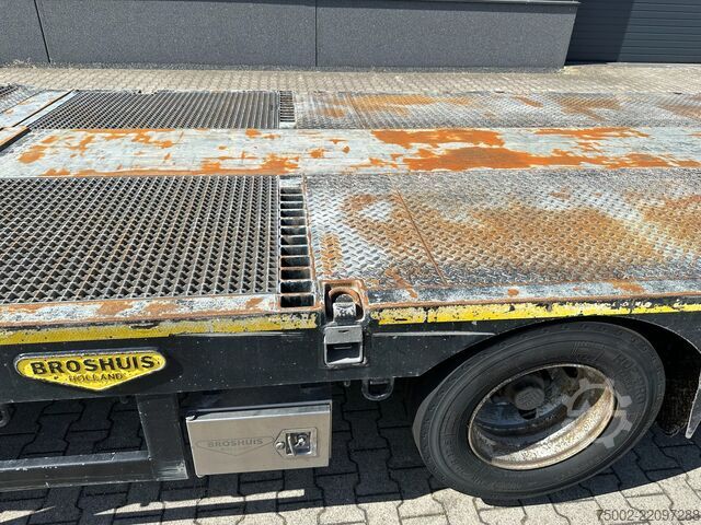 Bộ tải bán thấp Broshuis 3ABSD Lowloader 3-axle / GVW: 59.000kg / Neck: ...