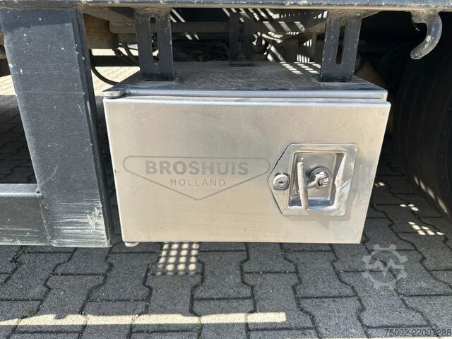 Bộ tải bán thấp Broshuis 3ABSD Lowloader 3-axle / GVW: 59.000kg / Neck: ...
