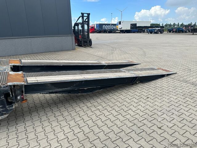 Bộ tải bán thấp Broshuis 3ABSD Lowloader 3-axle / GVW: 59.000kg / Neck: ...