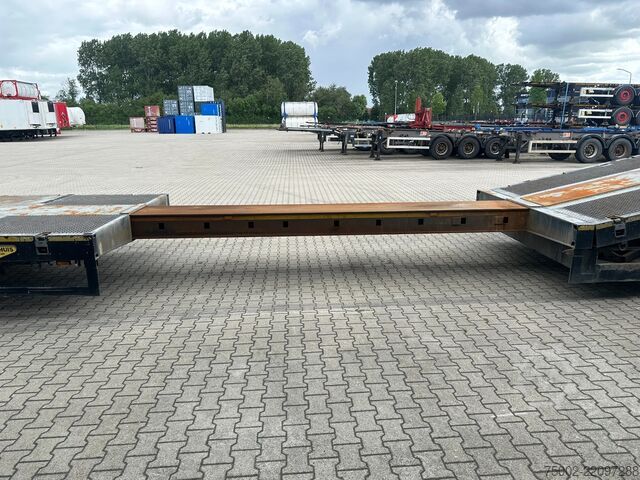 Bộ tải bán thấp Broshuis 3ABSD Lowloader 3-axle / GVW: 59.000kg / Neck: ...