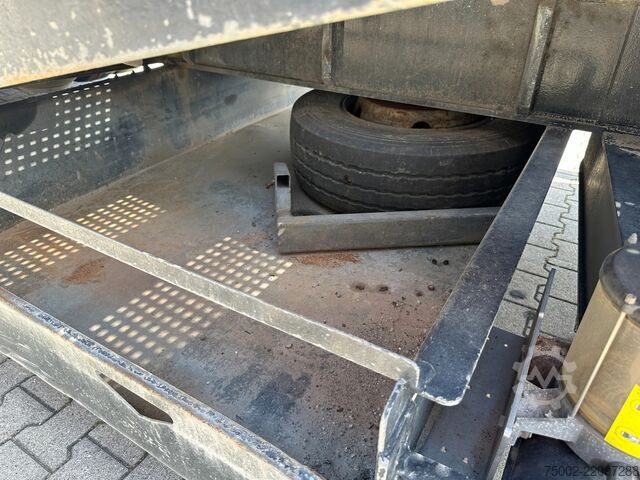 Bộ tải bán thấp Broshuis 3ABSD Lowloader 3-axle / GVW: 59.000kg / Neck: ...