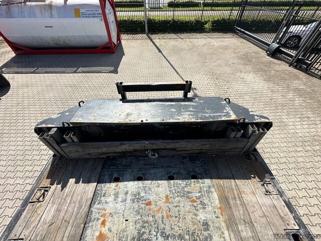 Bộ tải bán thấp Broshuis 3ABSD Lowloader 3-axle / GVW: 59.000kg / Neck: ...
