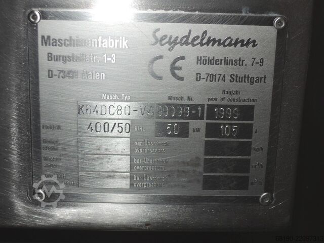 Vakuum kuhinjski sekač Seydelmann K64DC8Q-VA