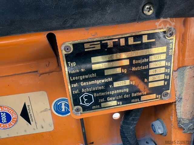 VS-22917 LPG triplex gaffeltruck Still R70-16T STILL R70-16T