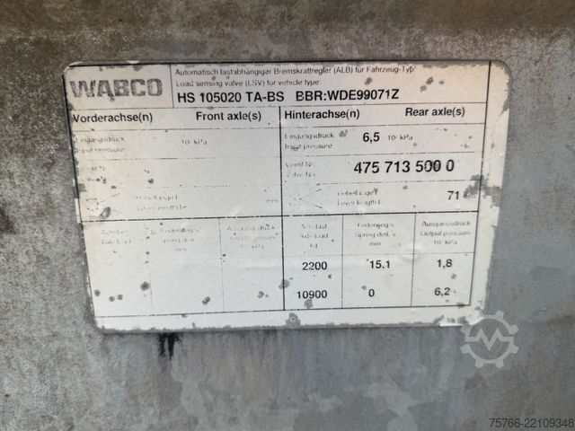 Prikolica niskopodni HUMBAUR B3AB, VERZINKT, RAMPEN,  7.580 KG  NUTZLAST