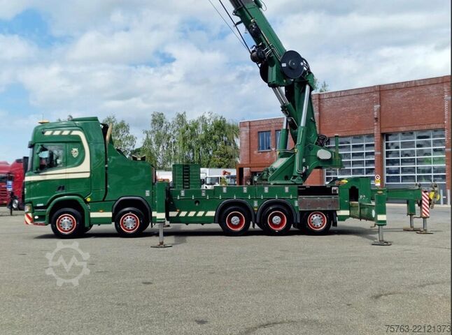 Kamion sa kranom Scania R500 NGS Highline 10x4*6 - MPG 250T Crane 8+5 /...