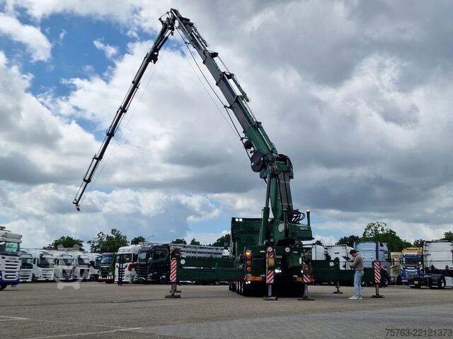 Kamion sa kranom Scania R500 NGS Highline 10x4*6 - MPG 250T Crane 8+6 /...