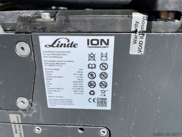 Електрически мотокар с 4 колела Linde E16P-02