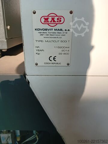 CNC sústružnícko-frézovacie centrum MAS Mulitcut 500i T