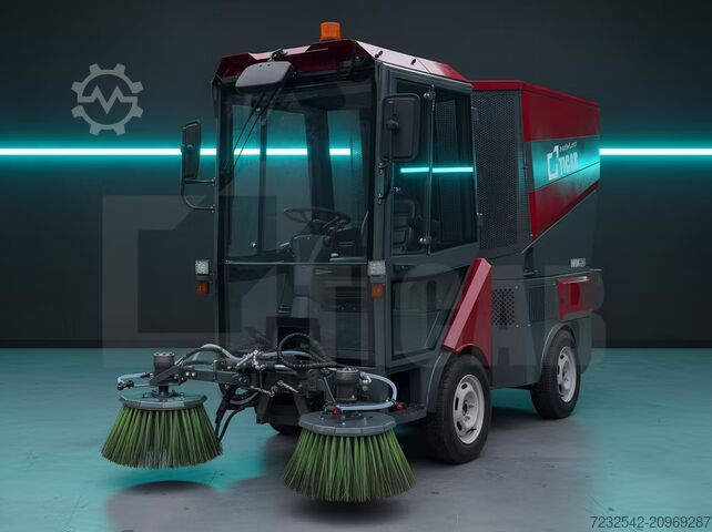 Public utility vehicle TICAB Universal Municipal Street Sweeper