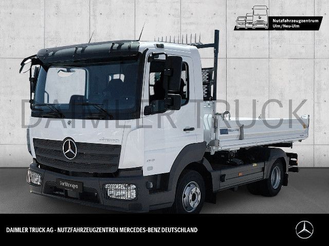 Trojstranný sklápač dodávka Mercedes-Benz Atego 821 K 4X2 Meiller Trigenius Klima AHK