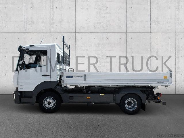 Trojstranný sklápač dodávka Mercedes-Benz Atego 821 K 4X2 Meiller Trigenius Klima AHK