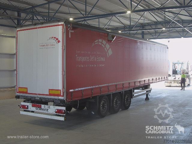 Trailer semi terbuka dengan terpal Schmitz Cargobull Curtainsider Standard