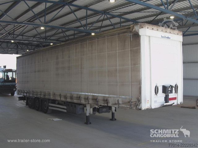 Trailer semi terbuka dengan terpal Leci Trailer Curtainsider Standard