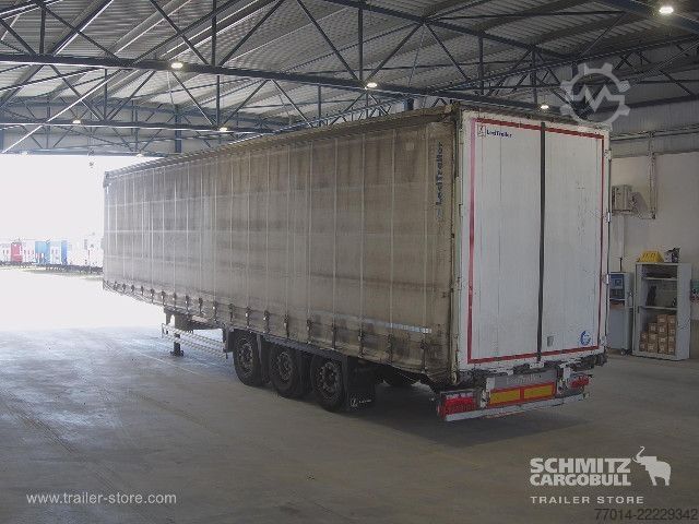 Trailer semi terbuka dengan terpal Leci Trailer Curtainsider Standard