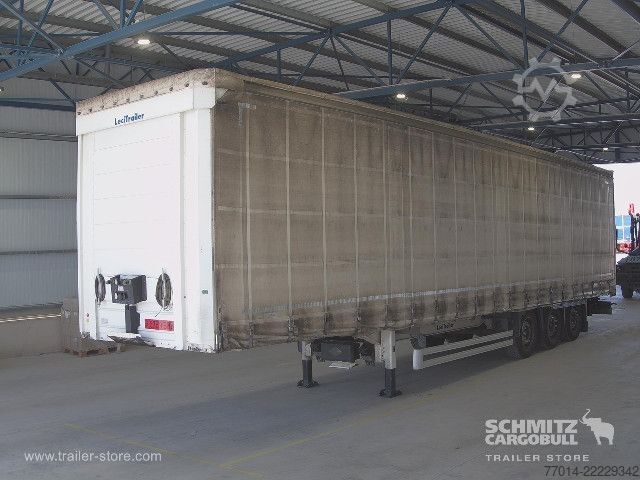 Trailer semi terbuka dengan terpal Leci Trailer Curtainsider Standard