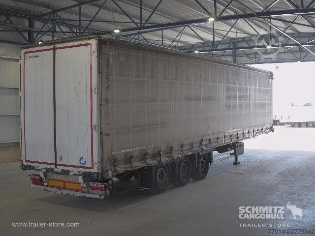 Trailer semi terbuka dengan terpal Leci Trailer Curtainsider Standard