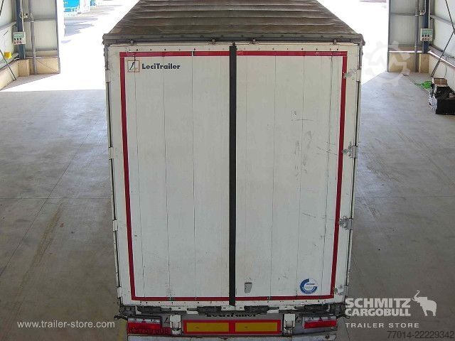 Trailer semi terbuka dengan terpal Leci Trailer Curtainsider Standard