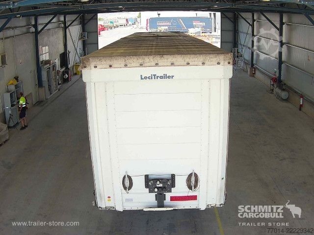 Trailer semi terbuka dengan terpal Leci Trailer Curtainsider Standard