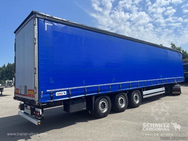 Open oplegger met zeil Schmitz Cargobull Semitrailer Curtainsider Standard