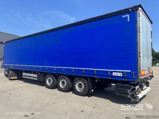 Open oplegger met zeil Schmitz Cargobull Semitrailer Curtainsider Standard