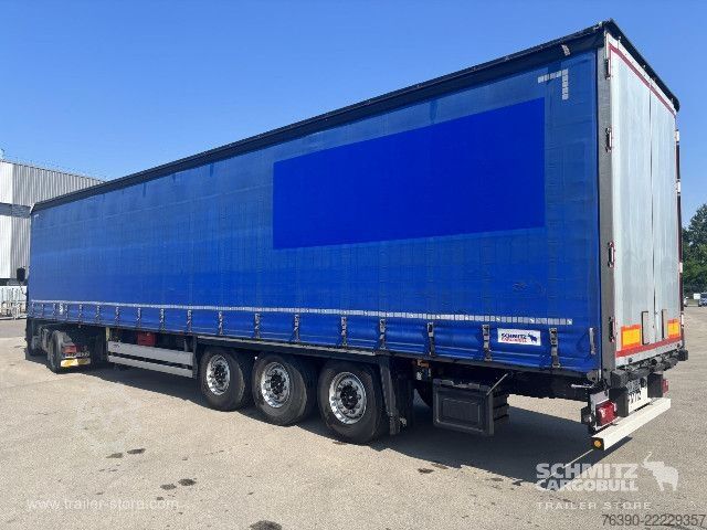 Open oplegger met zeil Schmitz Cargobull Semitrailer Curtainsider Standard