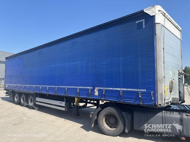 Open oplegger met zeil Schmitz Cargobull Semitrailer Curtainsider Standard