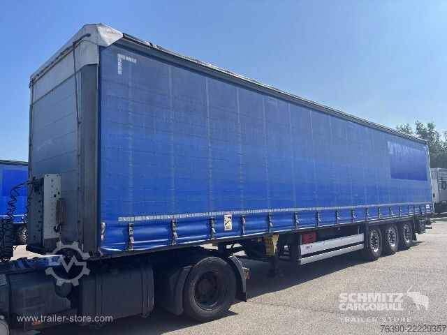 Open oplegger met zeil Schmitz Cargobull Semitrailer Curtainsider Standard