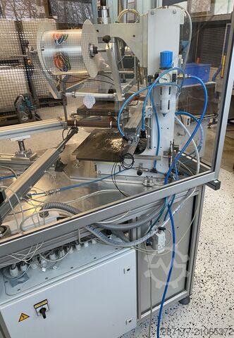 Maszyna do hot-stampingu z ramieniem obrotowym RS Druckmaschinen Typ rs 75  mit Schwenkarm