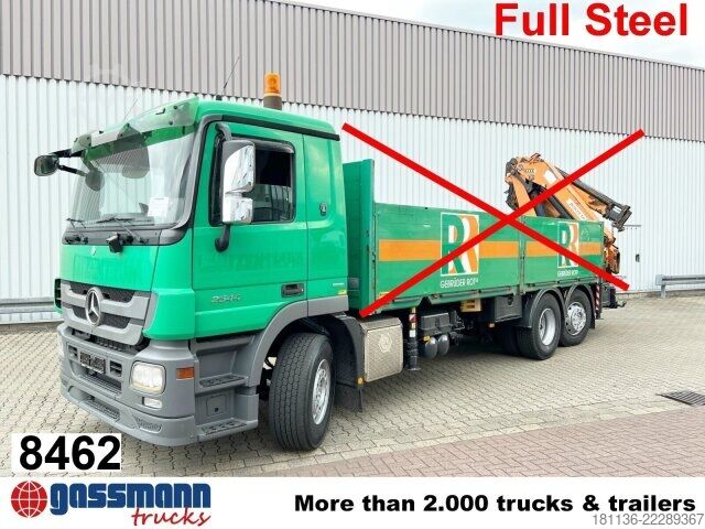 Chasis de camión Mercedes-Benz Actros 2544 L 6x2, Retarder, Lenkachse