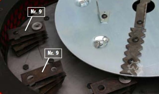 Versnipperaars, stroversnipperaars muetek MHZ 600