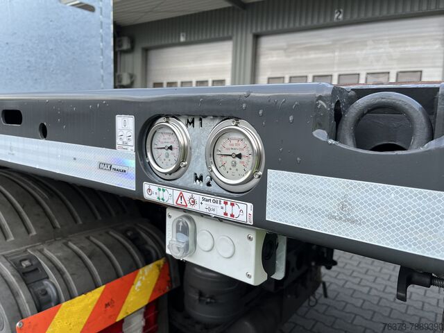 কম লোডার আধা ট্রেলার Faymonville MAX Trailer 3-Achs-Tele-Plateau-zwangsg.