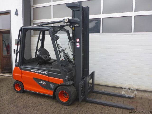 Elektro 4 Rad-Stapler Linde E35