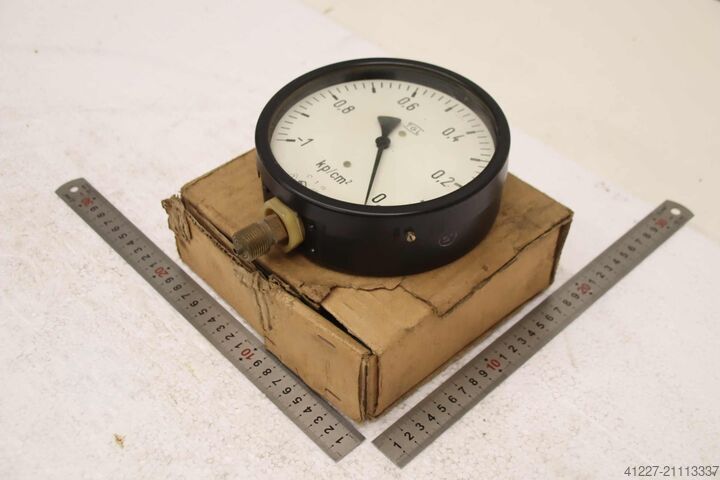 Манометър -1-0 bar TGL 1/BM 20/2 160Ø  -1-0 kp/cm²