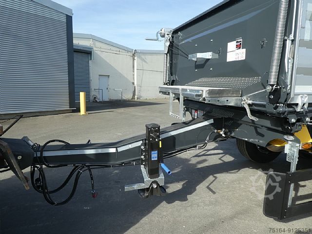 Tipper sa 3 strane Schwarzmüller Tandem-Kippanhänger bündig, Plane, Zurrringe