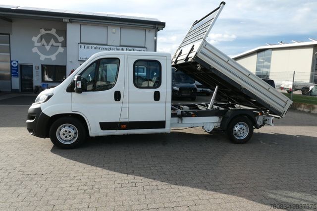 Furgón volquete PEUGEOT Boxer Maxi Doka 3 Seiten Kipper L=2,8m Klima AHK