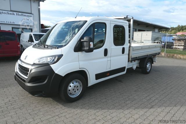Furgón volquete PEUGEOT Boxer Maxi Doka 3 Seiten Kipper L=2,8m Klima AHK