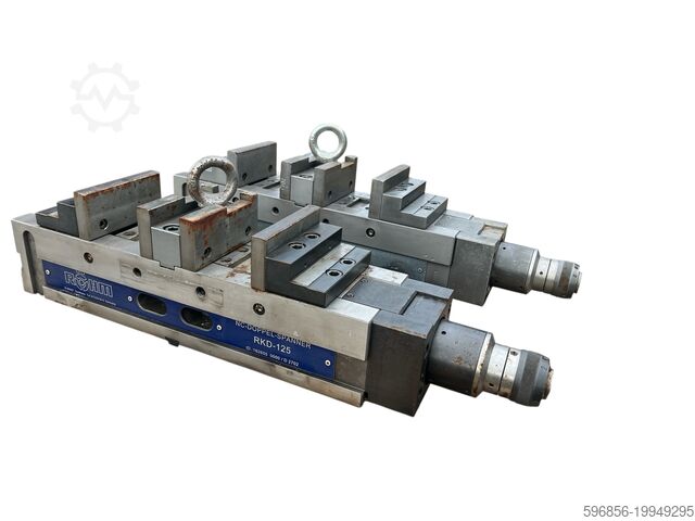Машинные тиски RÖHM RKD-125 NC-Doppelspanner Imadło maszynowe RÖHM RKD-125 NC-Doppelspanner Imadło maszynowe RÖHM RKD-125 NC-Doppelspanner