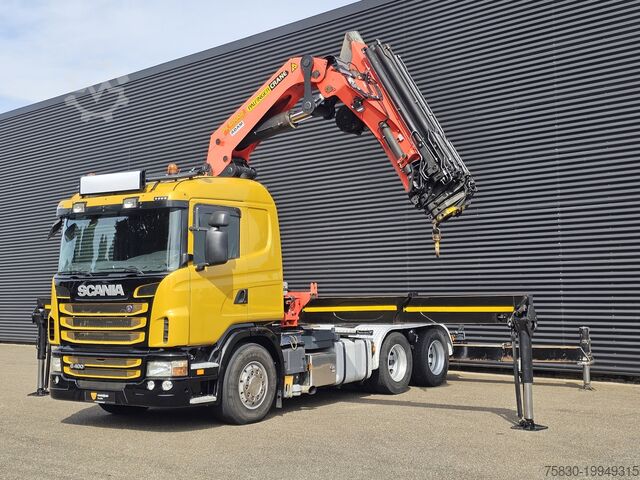 Læsseplatform Scania G400 6x2 / PALFINGER PK 60002 / WINCH / BALLAST