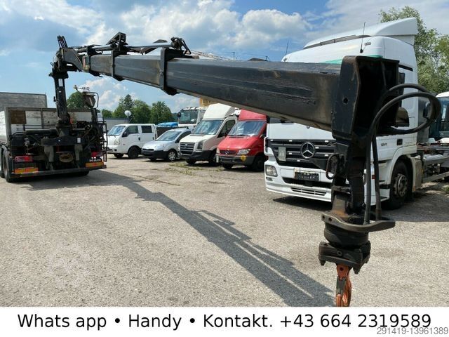 Flatbed truck MAN TGA 33.430 6x4 BB Pritsche Kran Bj 2007