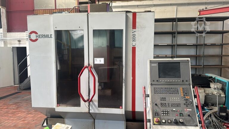 مركز تشغيل رأسي Hermle C800V
