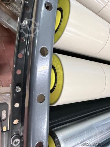 Makaralı bant eğrisi, tahrikli konveyör eğrisi Vanderlande Kurve, Förderkurve 70 Grad