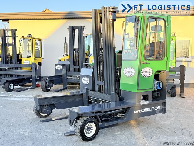 4方向フォークリフト Combilift C4000 GAS TRIPLEX 5550 FREE LIFT CABIN