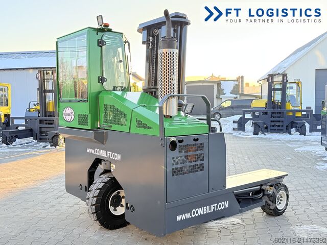 4方向フォークリフト Combilift C4000 GAS TRIPLEX 5550 FREE LIFT CABIN
