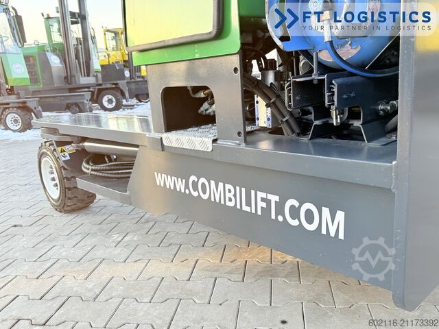 4方向フォークリフト Combilift C4000 GAS TRIPLEX 5550 FREE LIFT CABIN